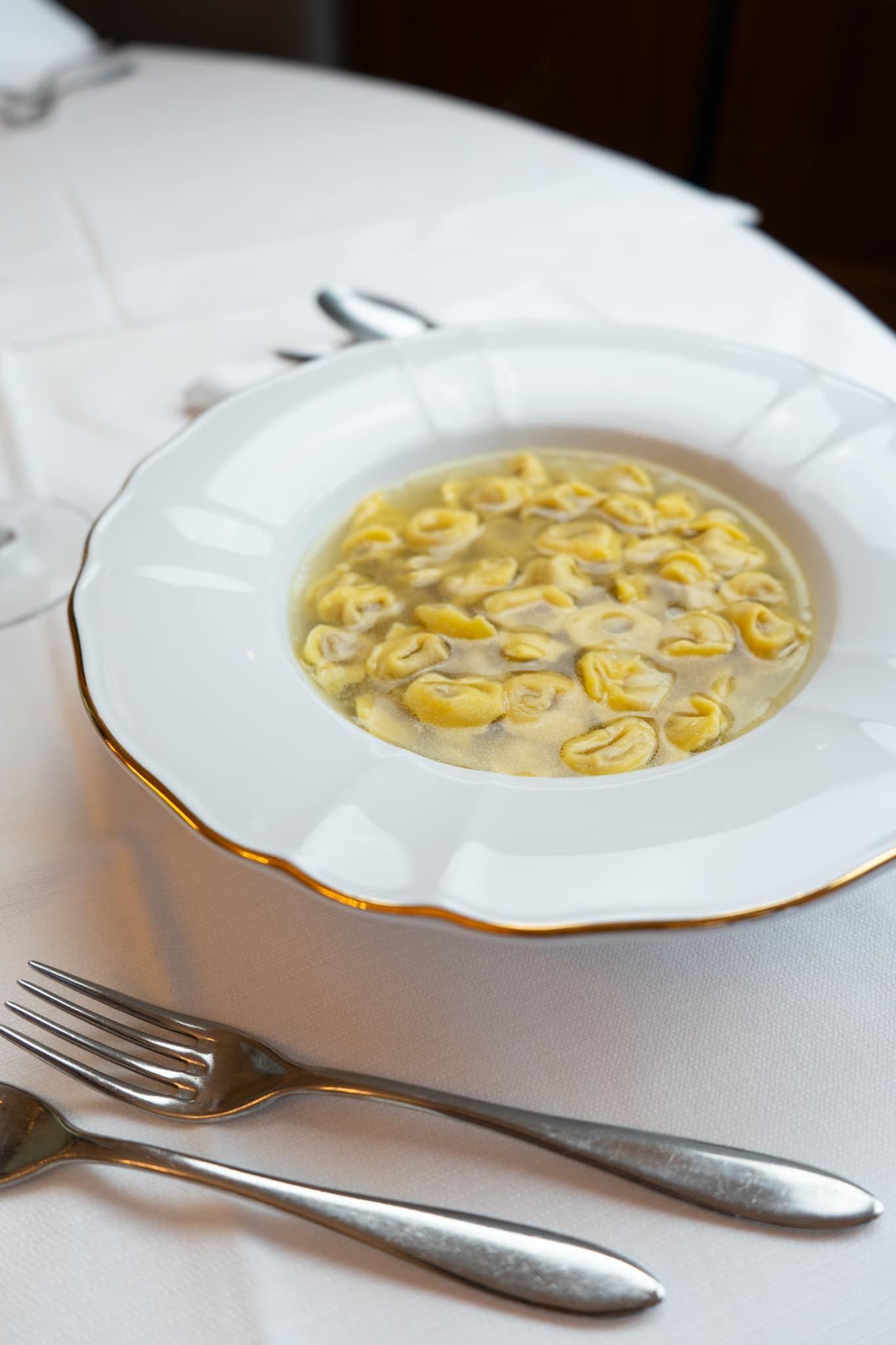 Primo piatto della cucina del Miramonti