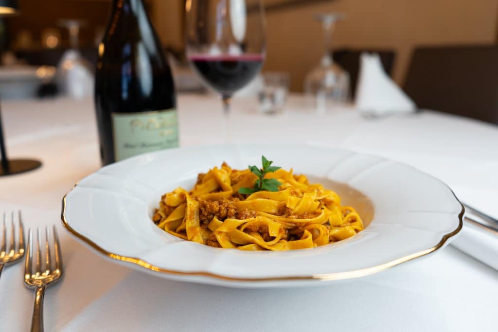 Piatti del ristorante Miramonti