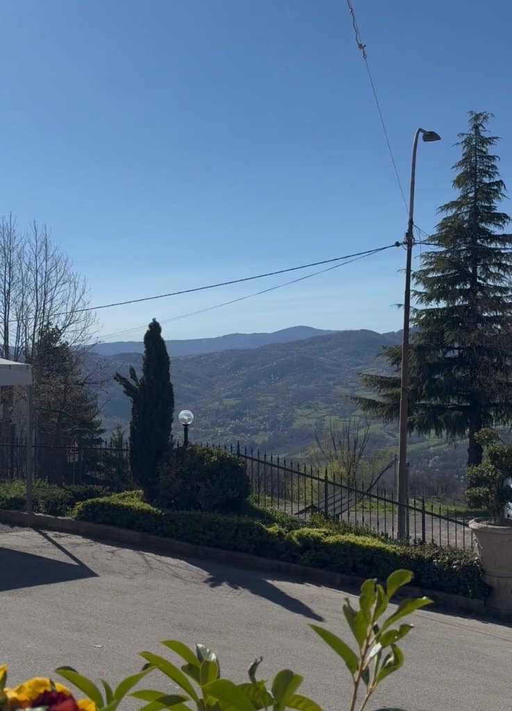 Vista panoramica sull’Appennino Reggiano