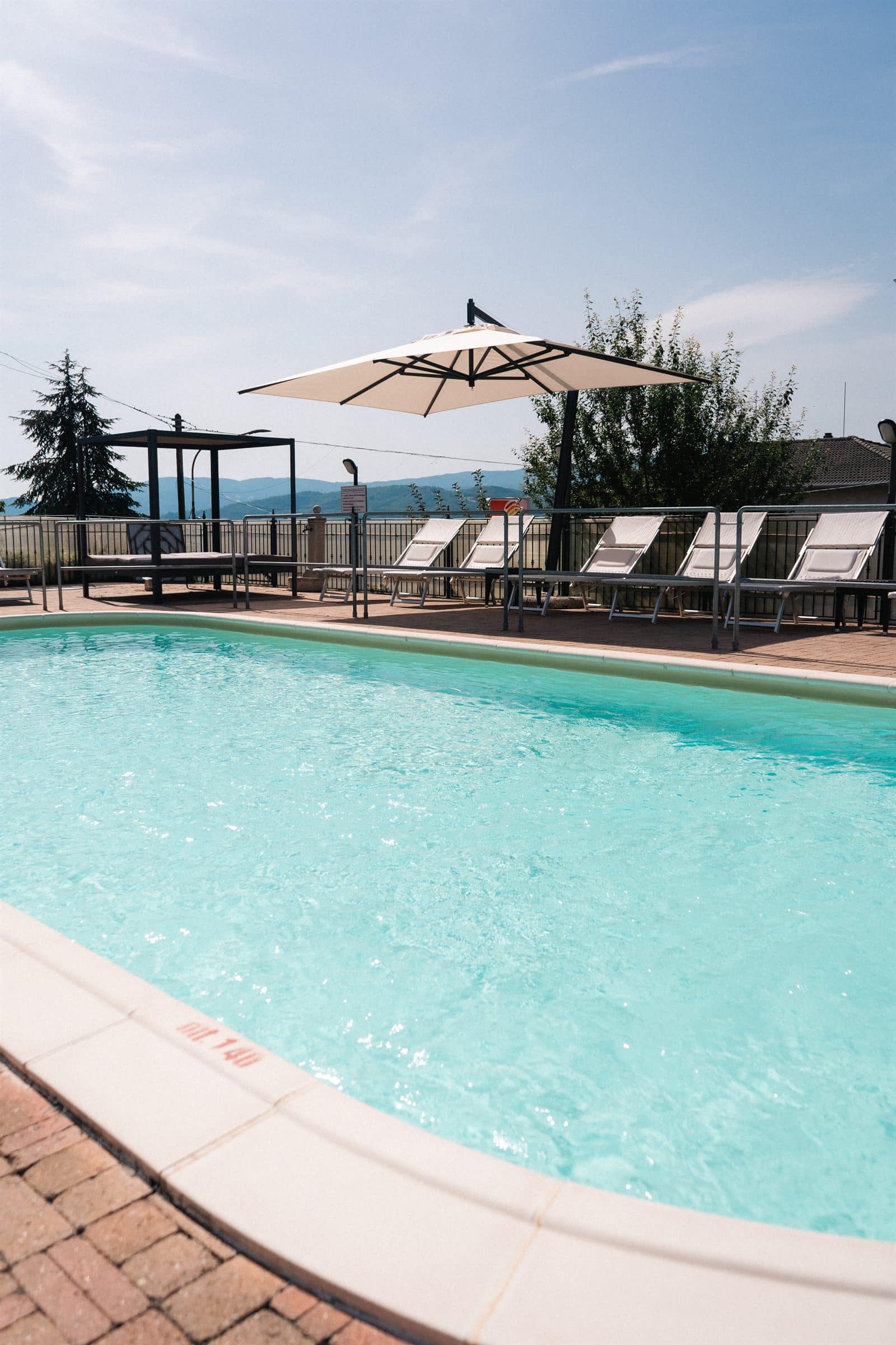 La piscina del Miramonti