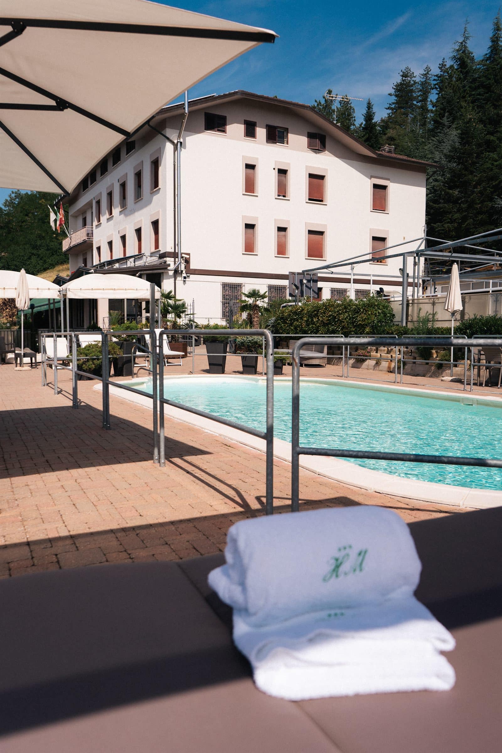 I teli piscina del Miramonti