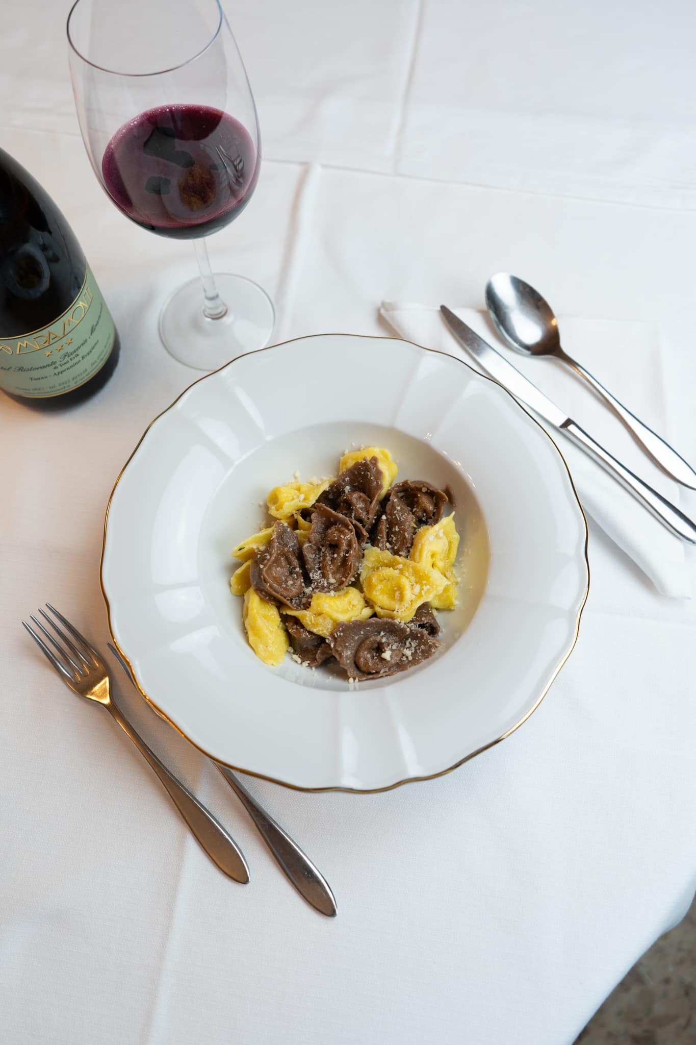 Tortelli al brasato
