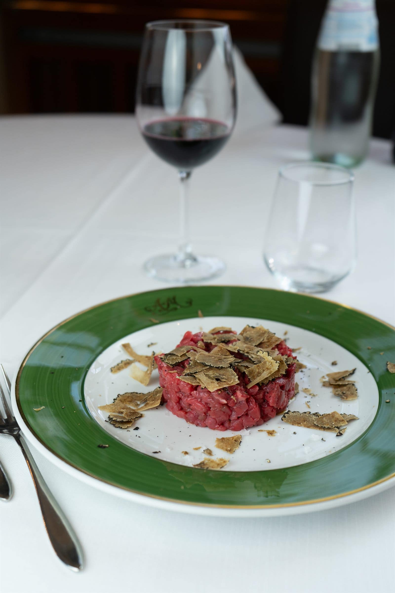 Tartare di manzo al tartufo