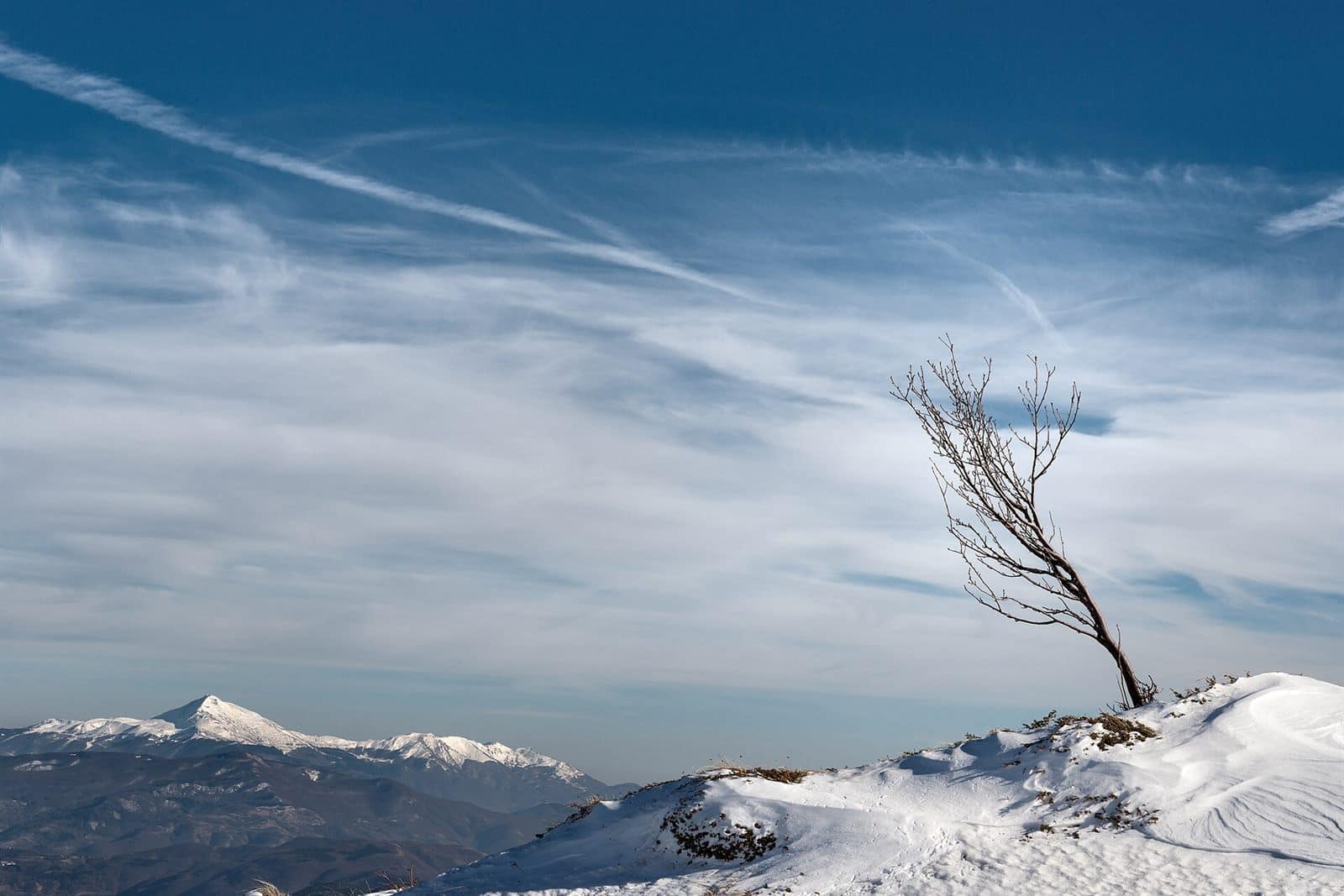 Il Monte Cusna innevato